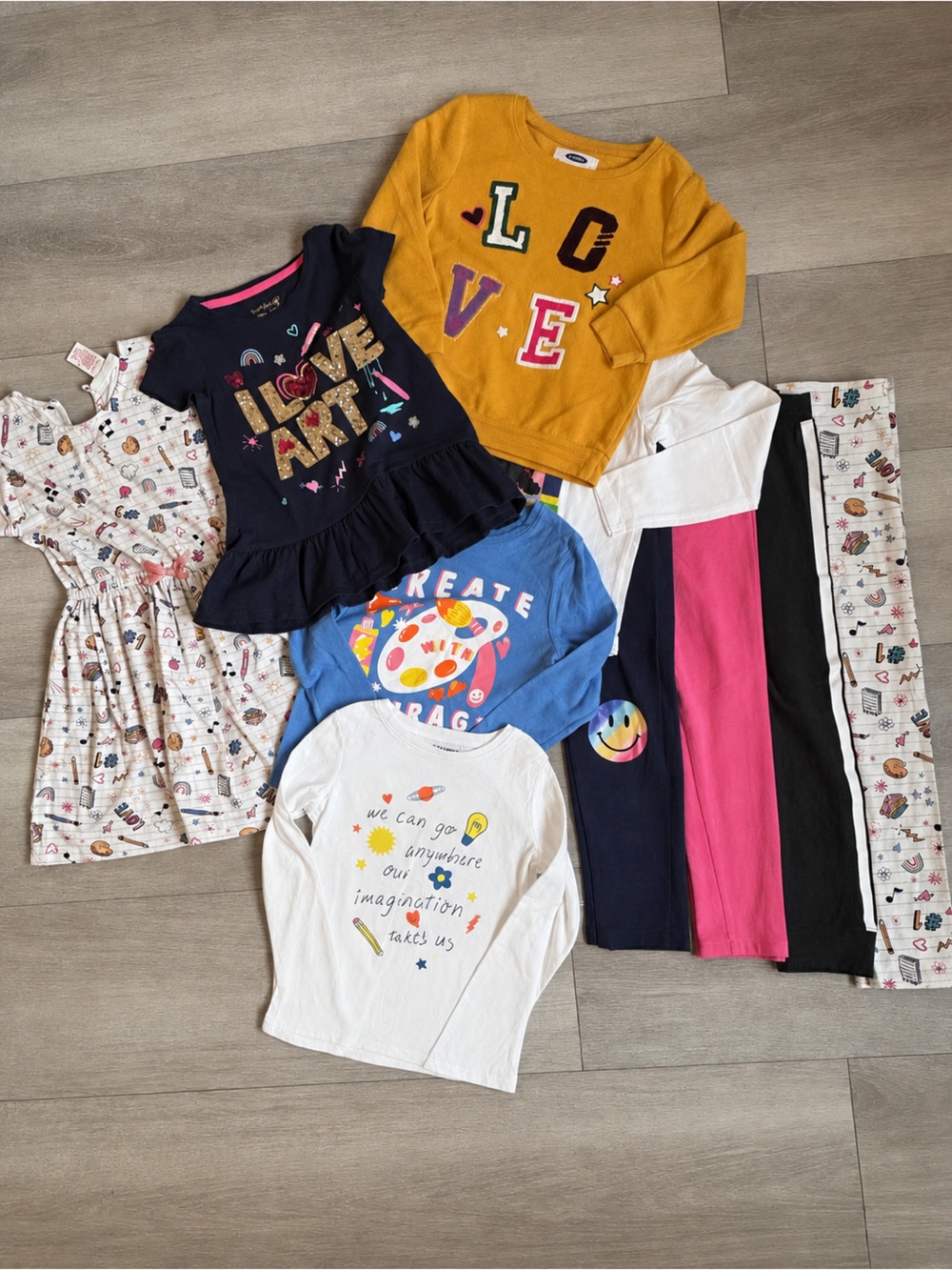 Cynthia Rowley Gymboree Old Navy Girls Clothing Lot Size 5 Multicolor 10 Pc